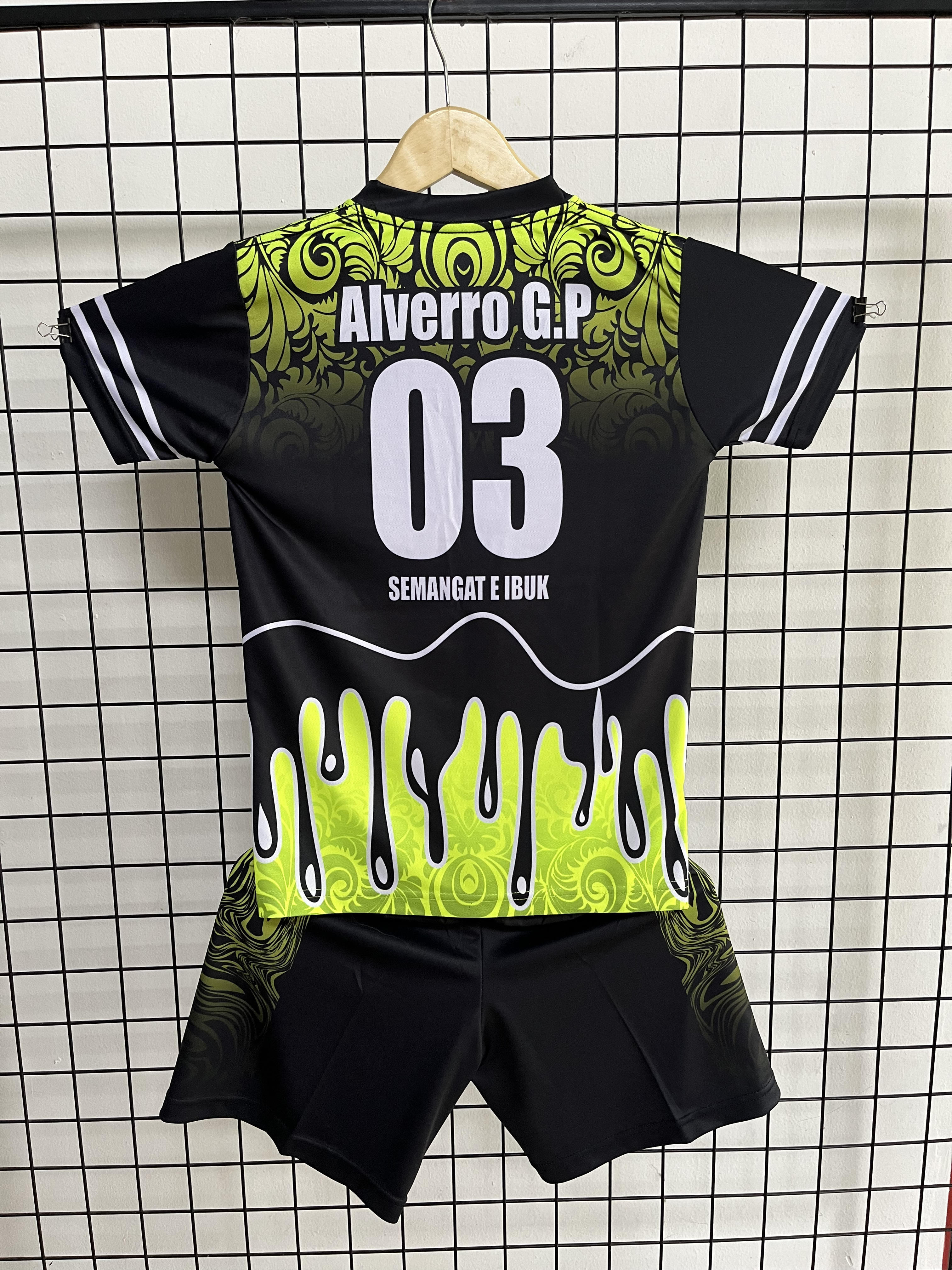 Jersey Sport Set Detail