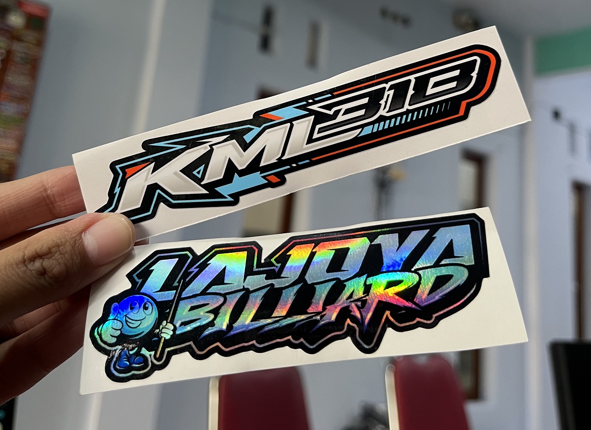 Stiker Print and Cut